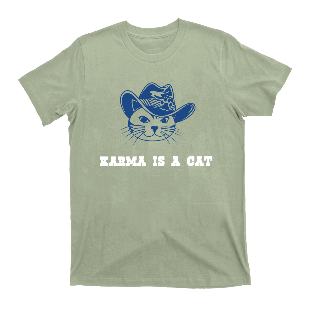 Karma Is A Cat Midnight T-Shirts