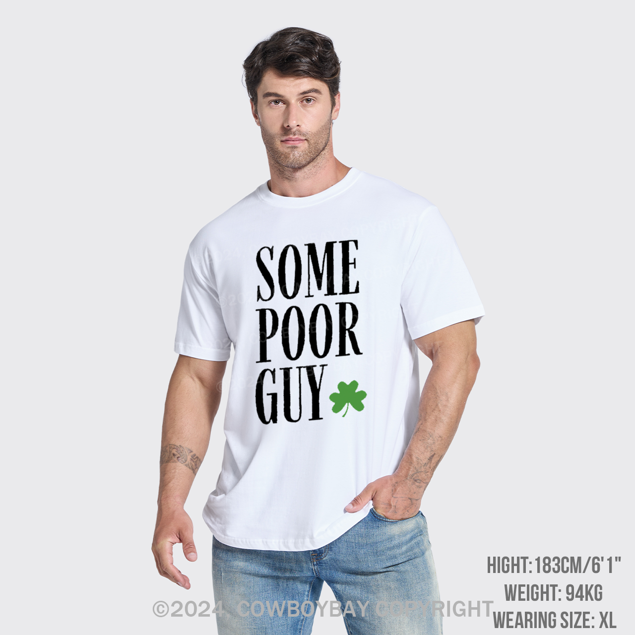 Some Poor Guys Problem Couples T-Shirts