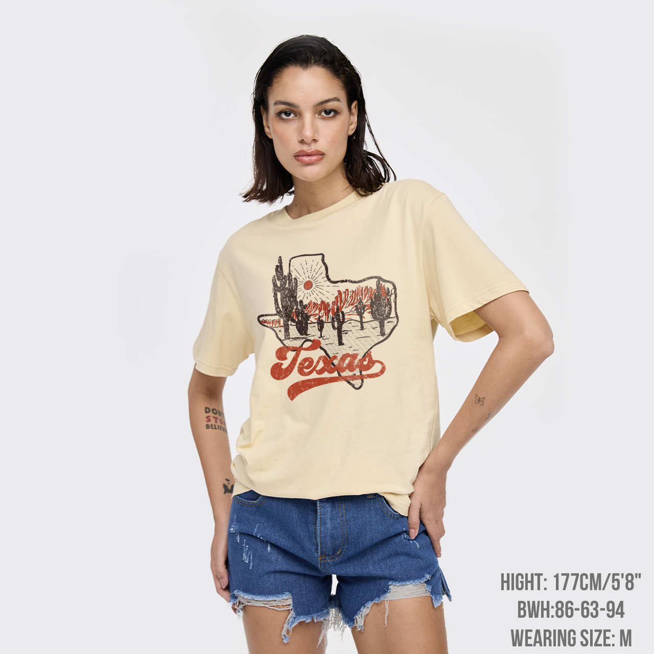 Texas Sunset Vintage T-Shirts
