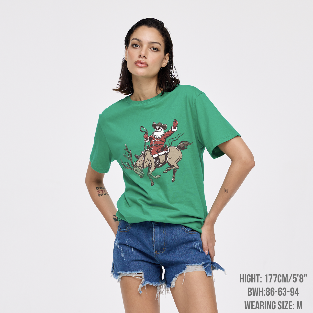 Cowboy Santa Rodeo T-Shirts