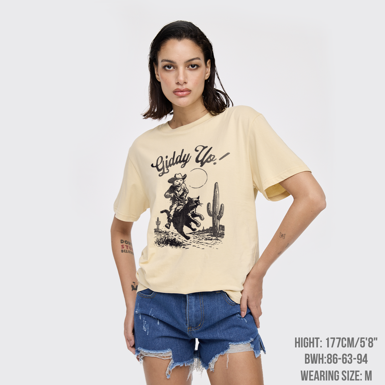 Giddy Up Funny Cowboy Mouse T-Shirts