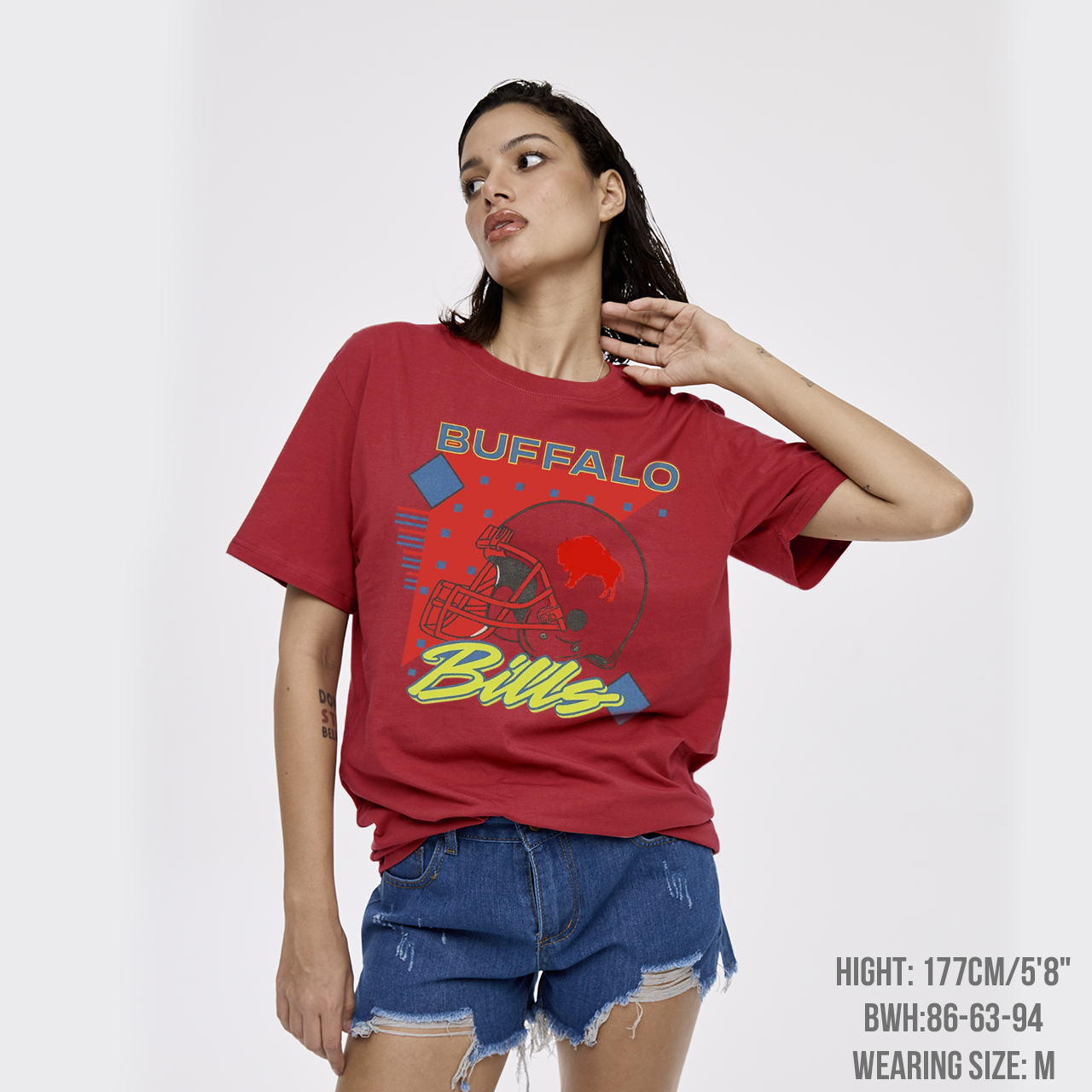 90s Retro Vintage Style Football T-Shirts