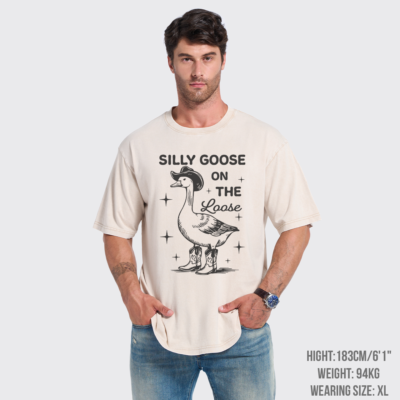 Silly Goose Garment-dye Tees