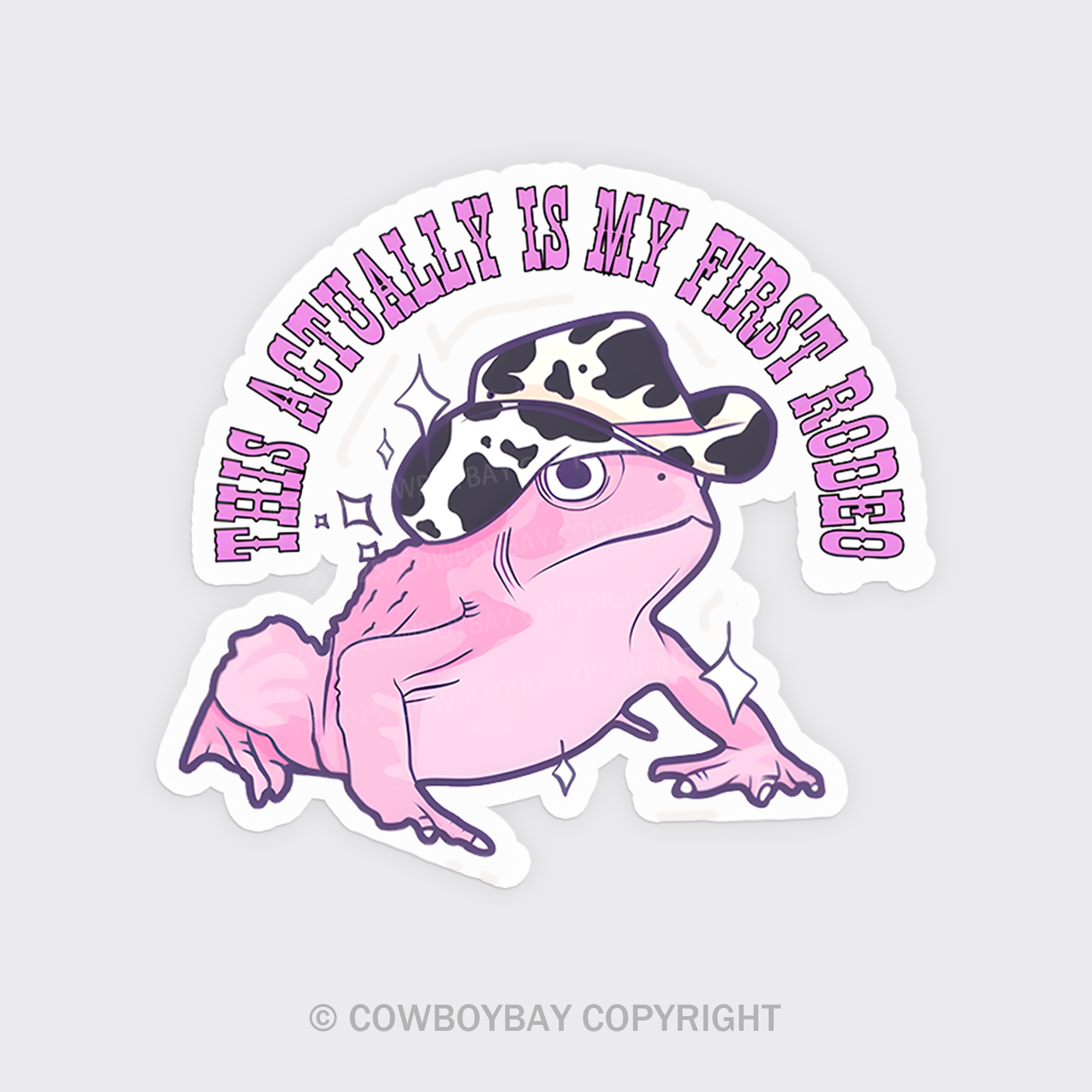 This Actually Is My First Rodeo Fridge Magnet