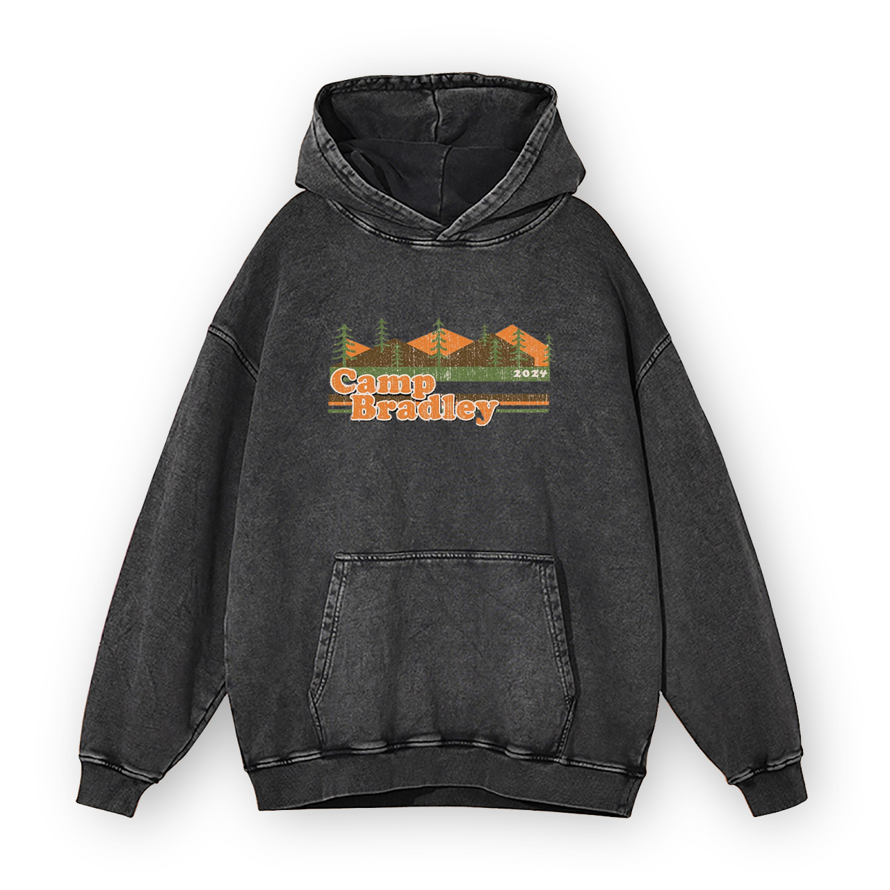 Camp Bradley Garment-Dye Hoodies