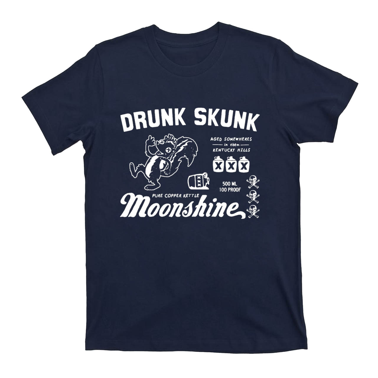 Vintage Alcohol Kentucky Bourbon Scotch Whisky T-shirt