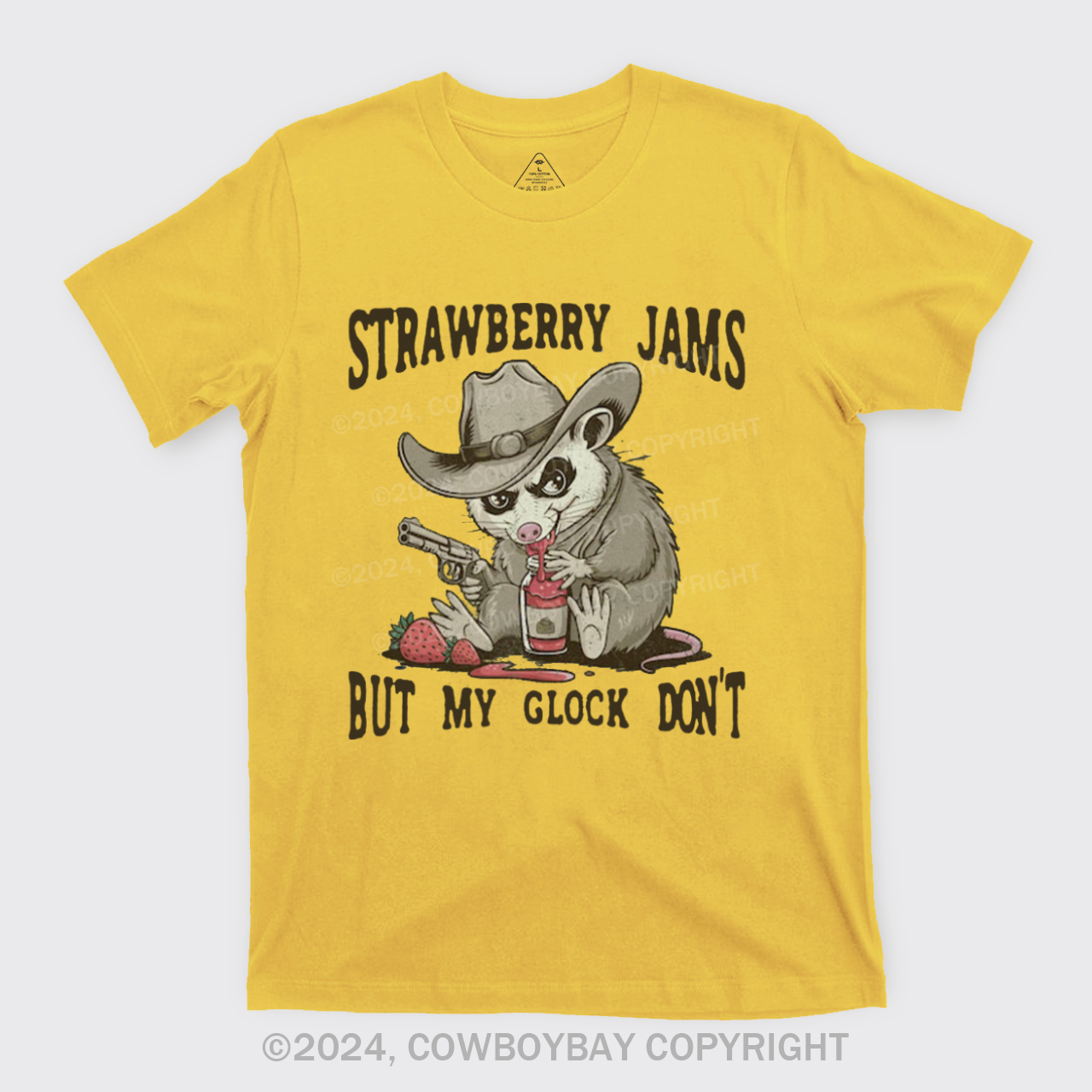 Strawberry Jams But My Glock Don't T-Shirts