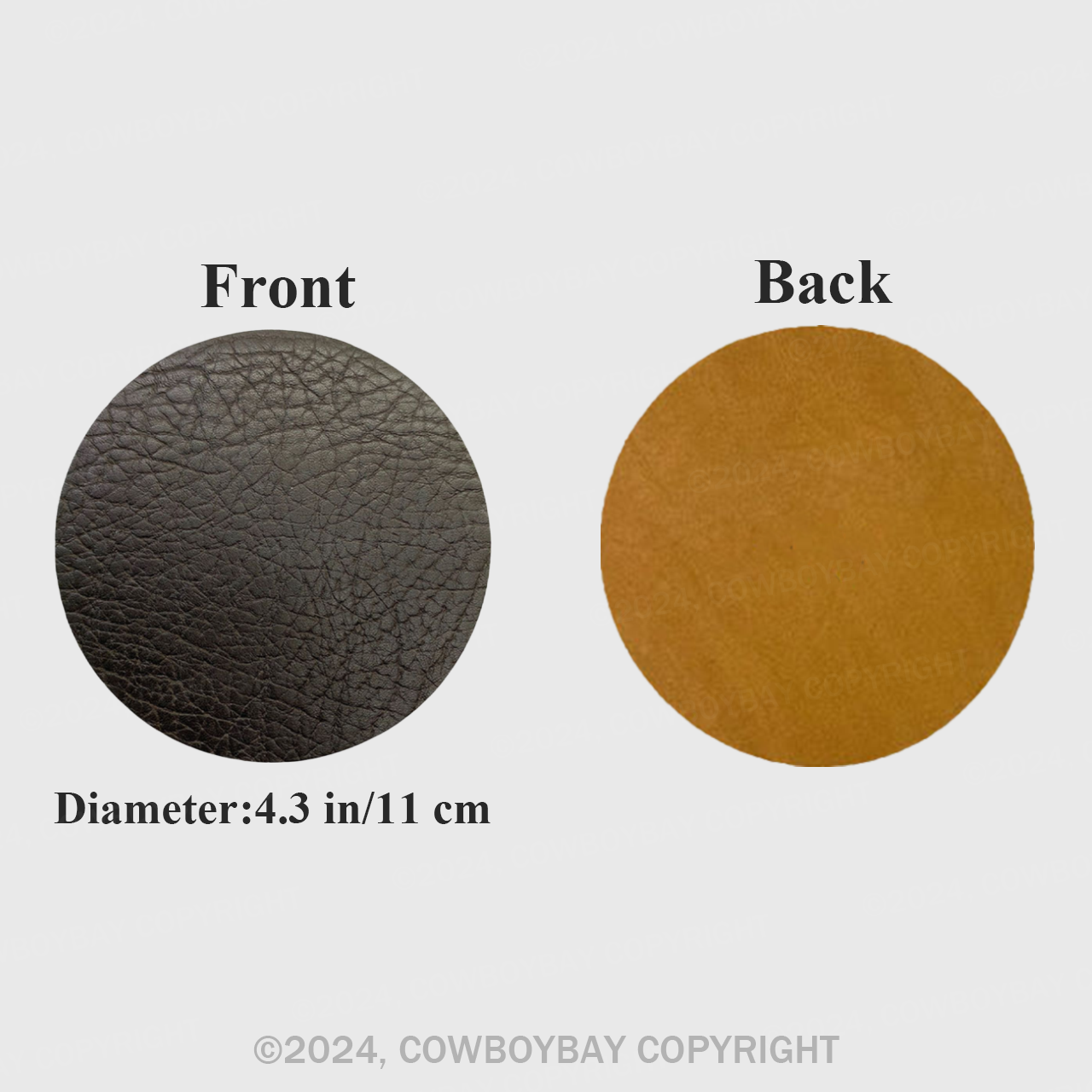 Mint Green Tang Grass Flower Coaster