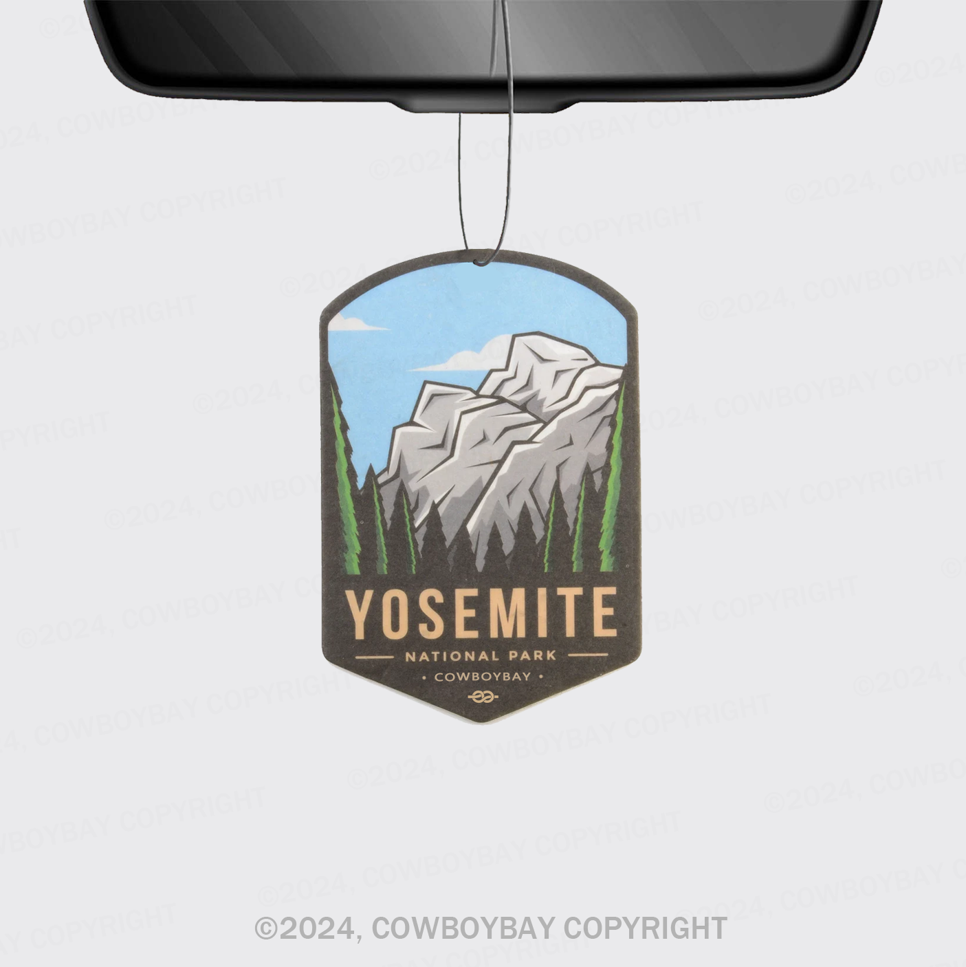 Yosemite National Park Car Air Freshener