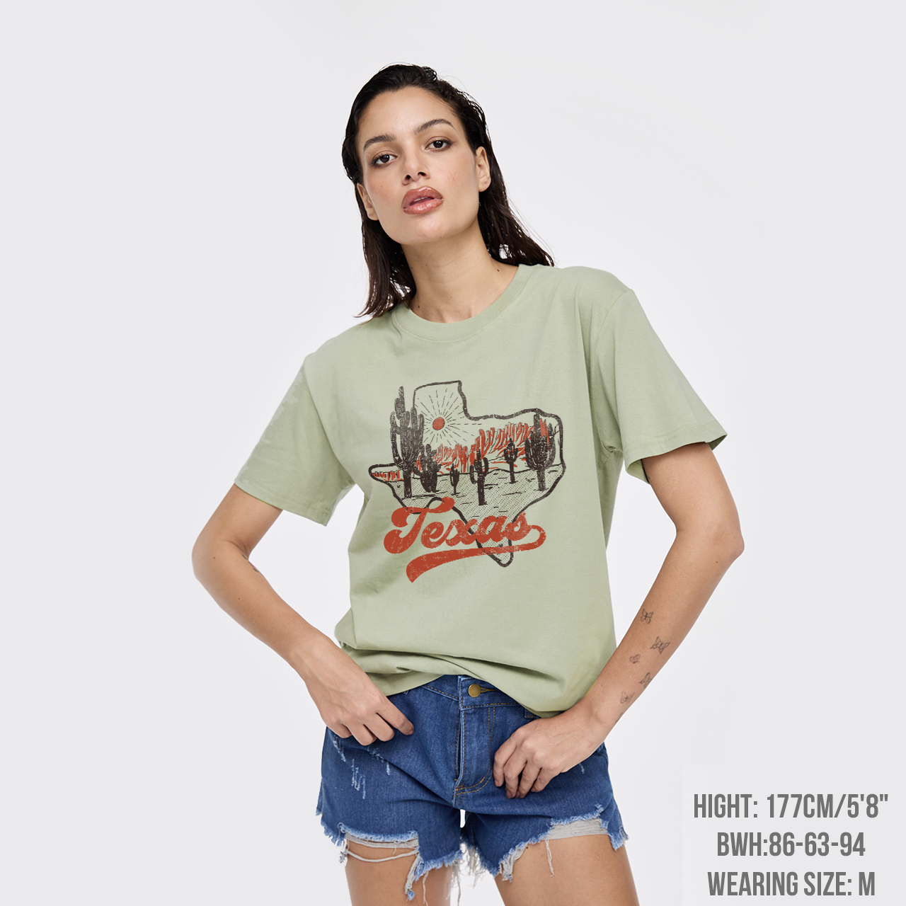 Texas Sunset Vintage T-Shirts