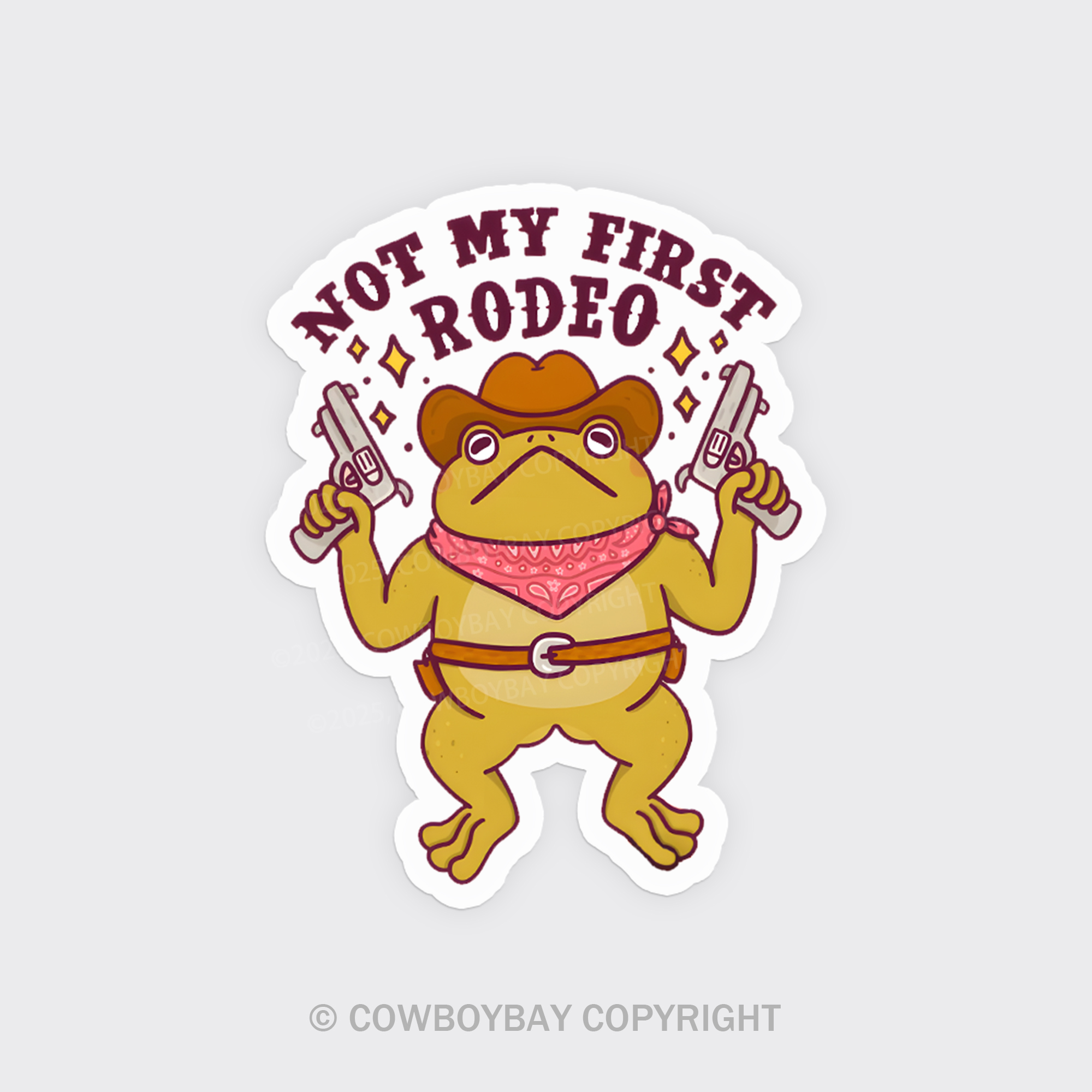 Not My First Rodeo Fridge Magnet