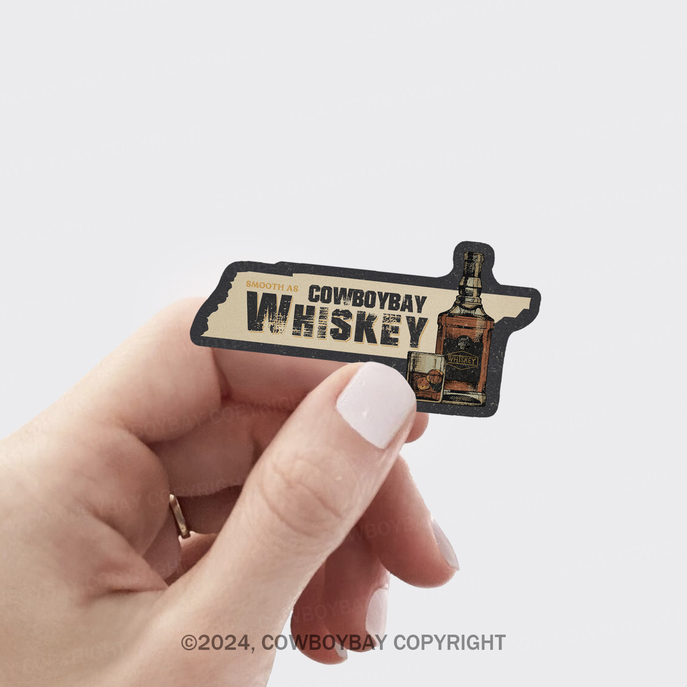 Smooth As Whisky Sticker
