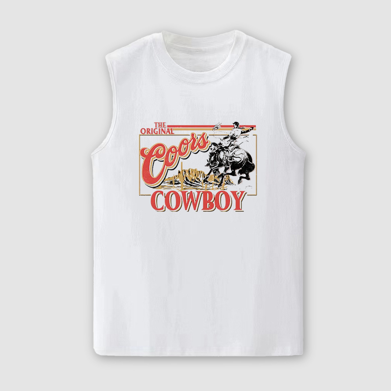The Original Coors Cowboy Men's Tank