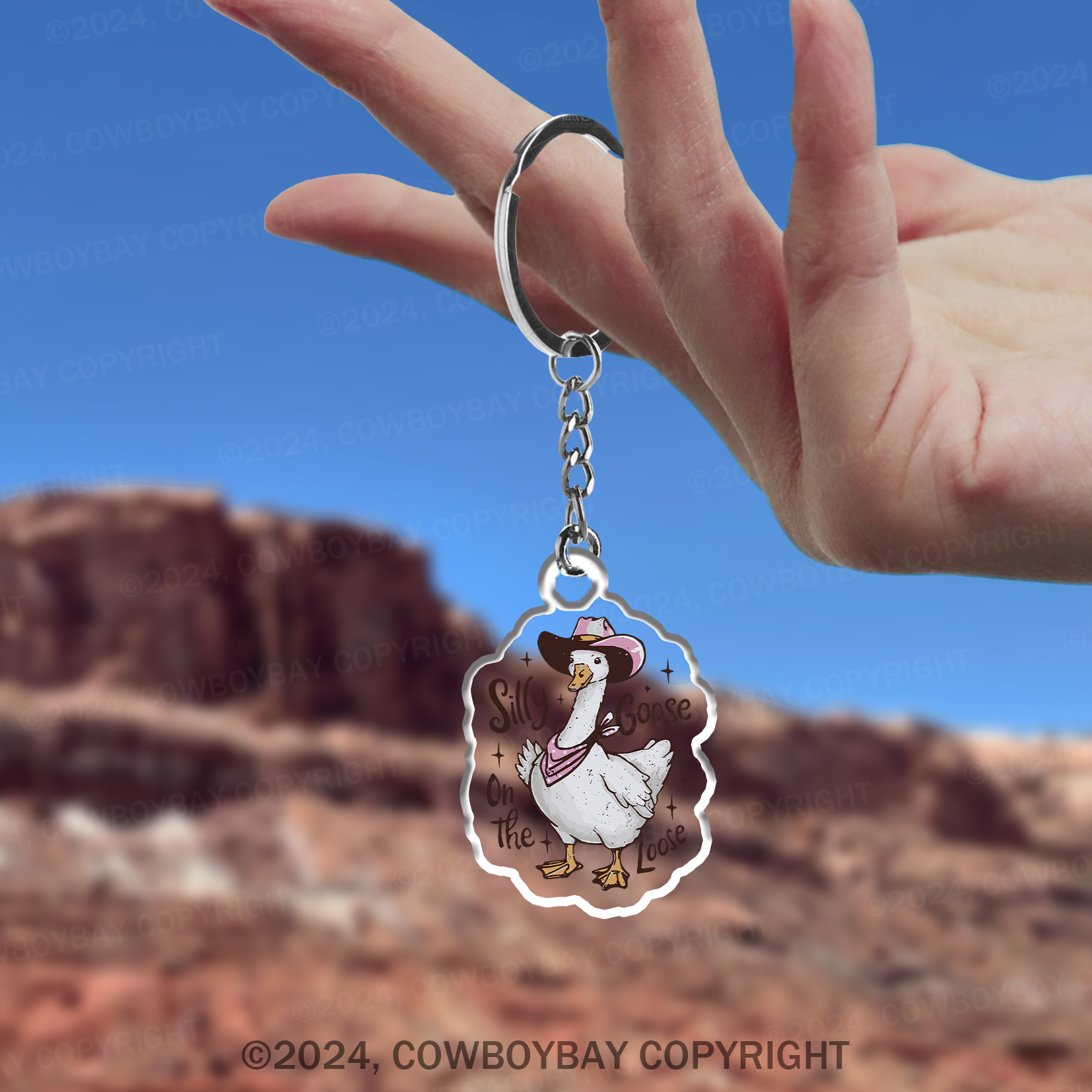 Silly Goose,On The Loose Keychain