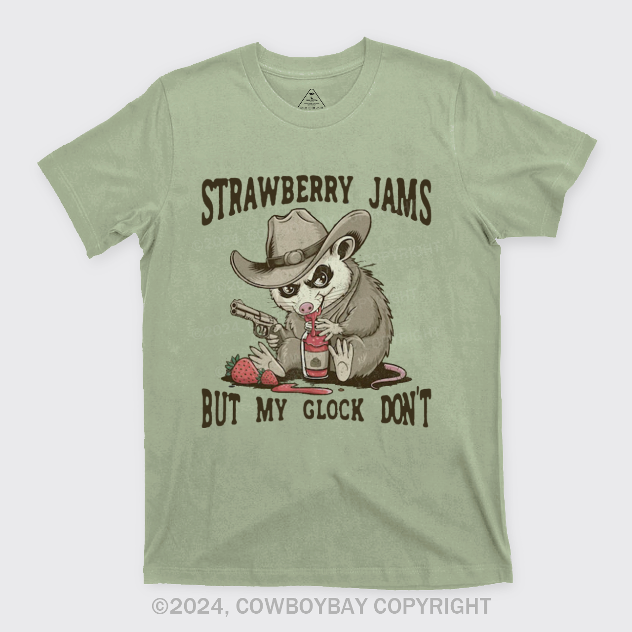 Strawberry Jams But My Glock Don't T-Shirts