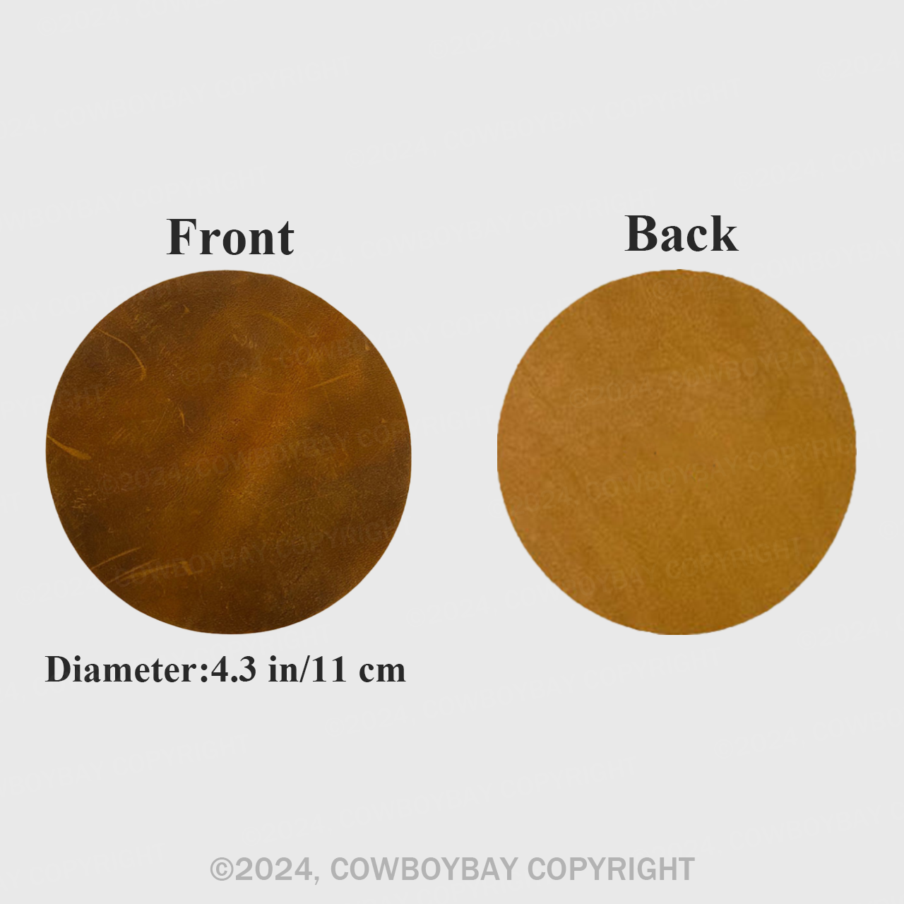 Crazy Brown Horse Coaster