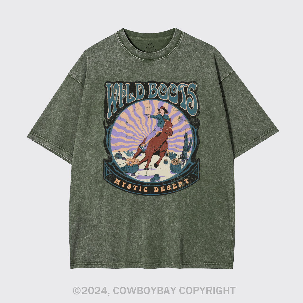 Can't Be Tamed Garment-dye Tees