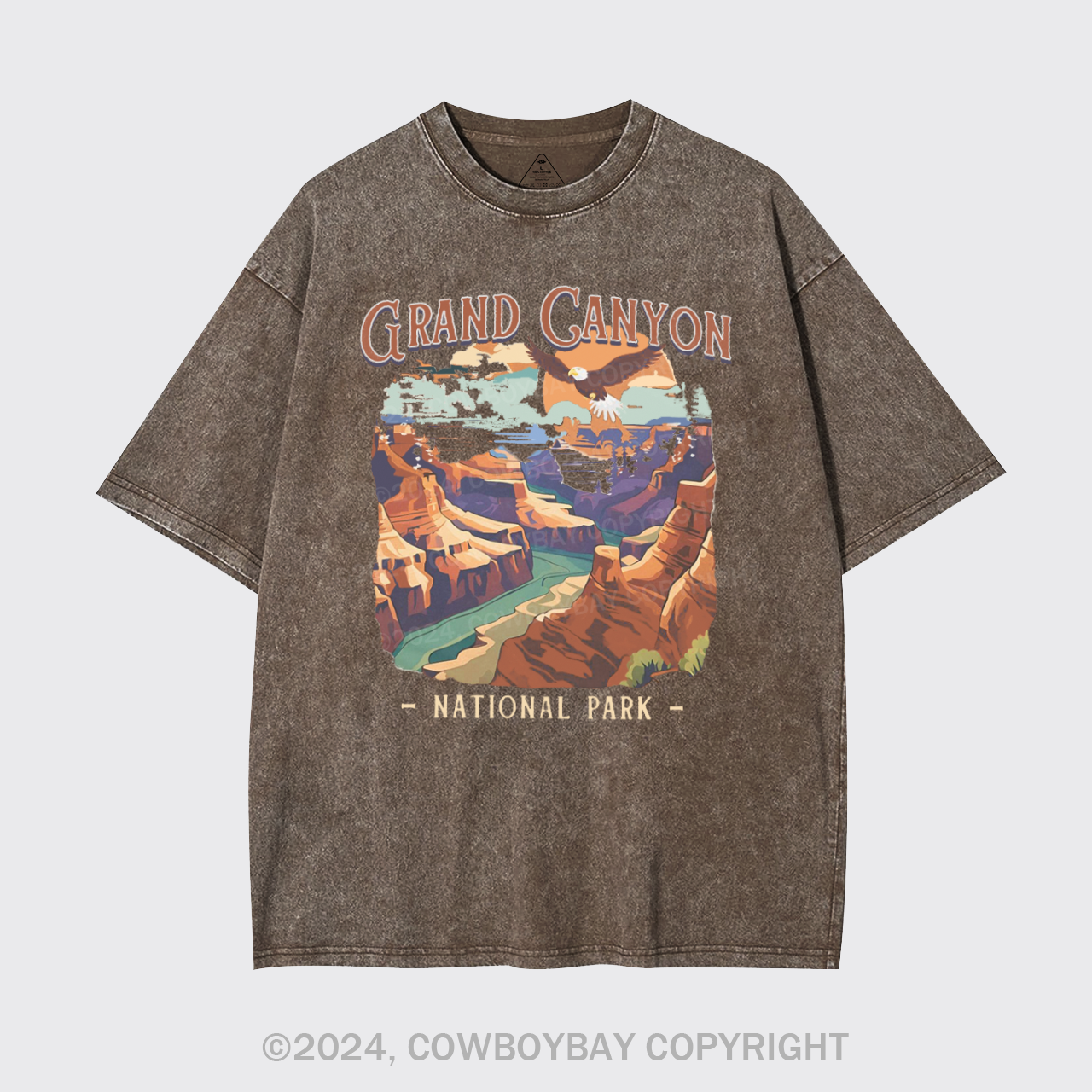 Vintage Grand Canyon National Park Garment-dye Tees