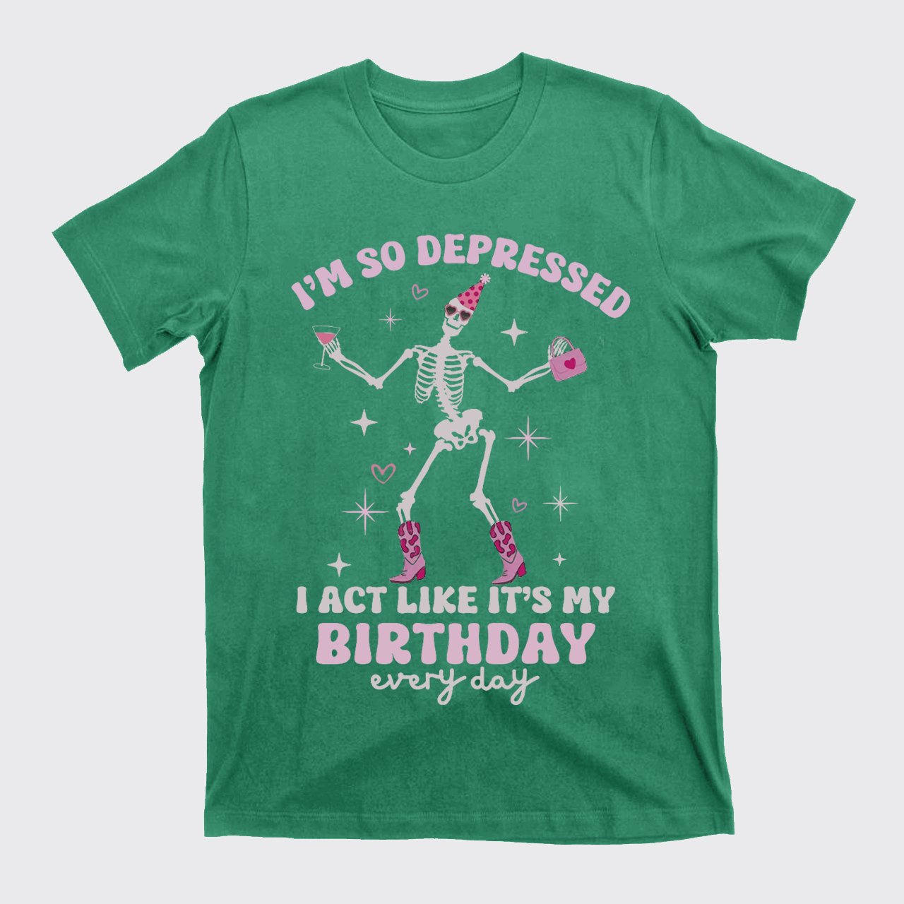 I'm So Depressed Music T-Shirts