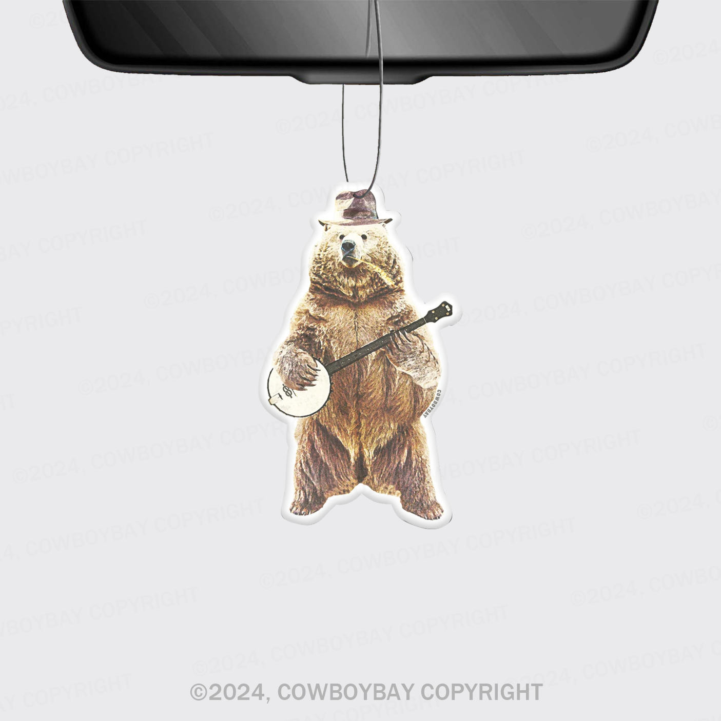 Banjo Bear Car Air Freshener