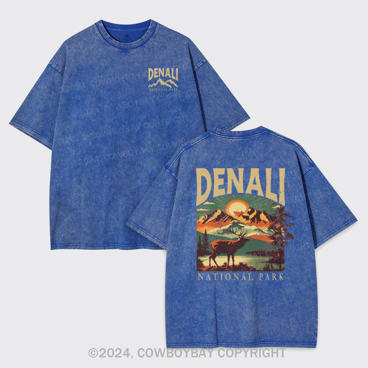 Denali National Park Garment-dye Tees