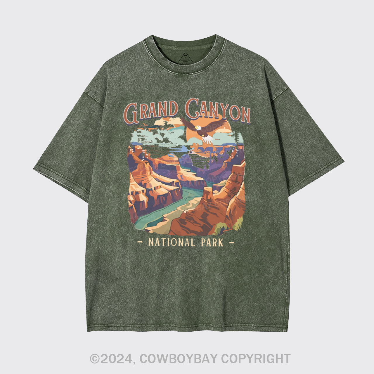 Vintage Grand Canyon National Park Garment-dye Tees