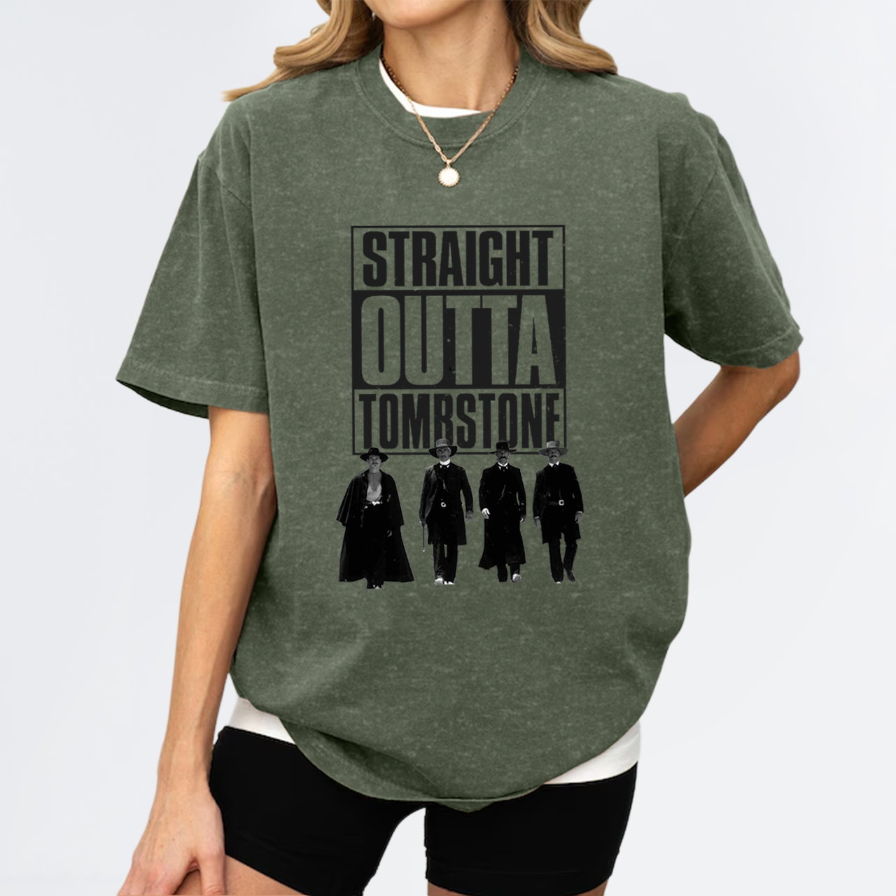 Straight Outta Tombstone Garment-dye Tees