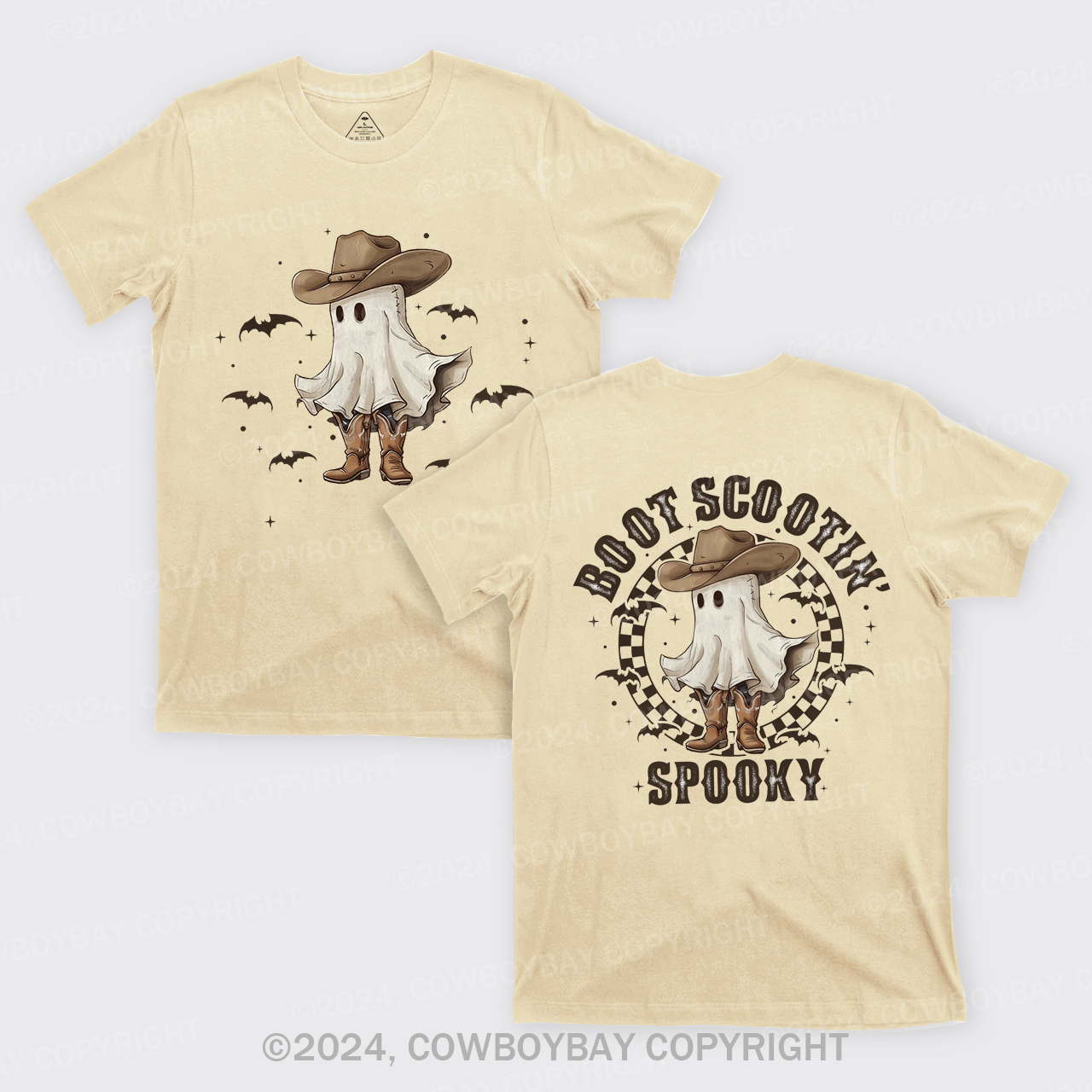 Western Halloween Boot Scoot Spooky T-Shirts
