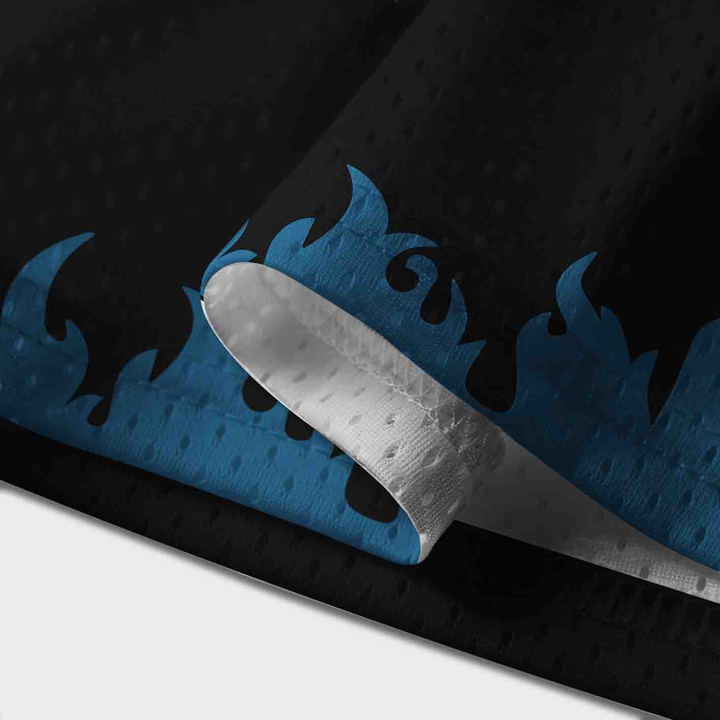 Personalized Cowboy Blue Star Mesh Jersey