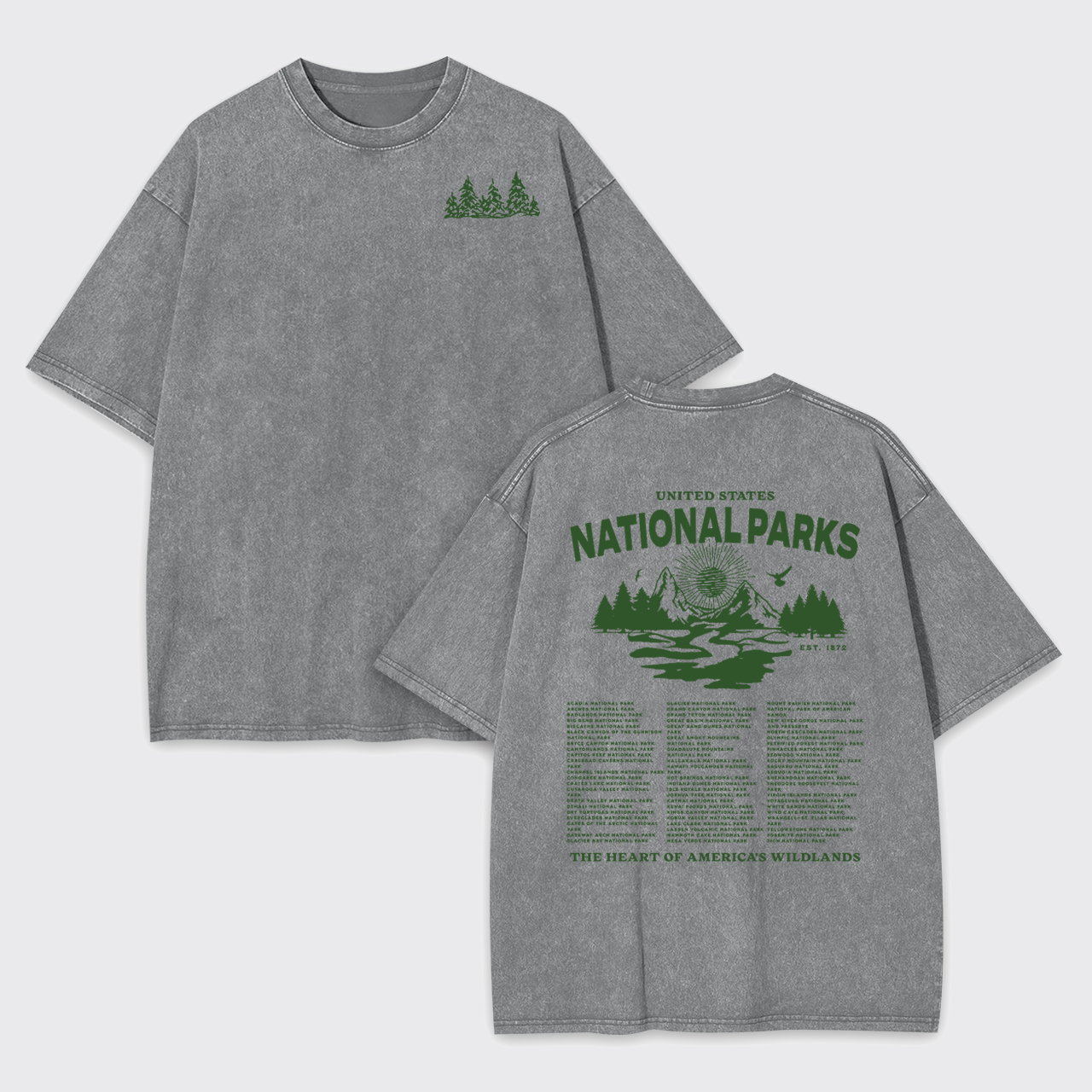 Protect Our National Parks Garment-dye Tees