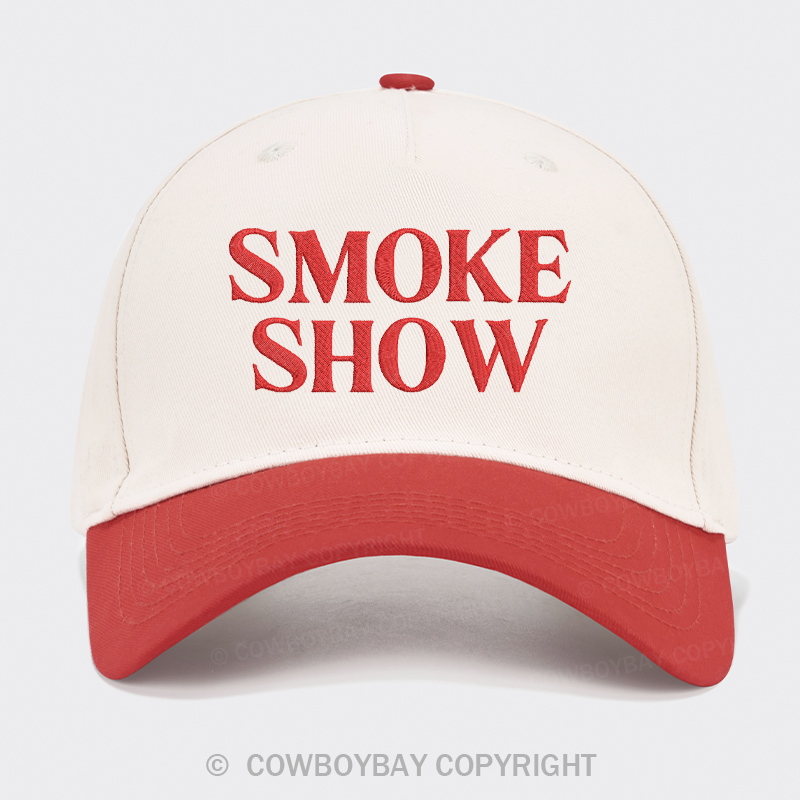 Smoke Show Embroidered Trucker Hat