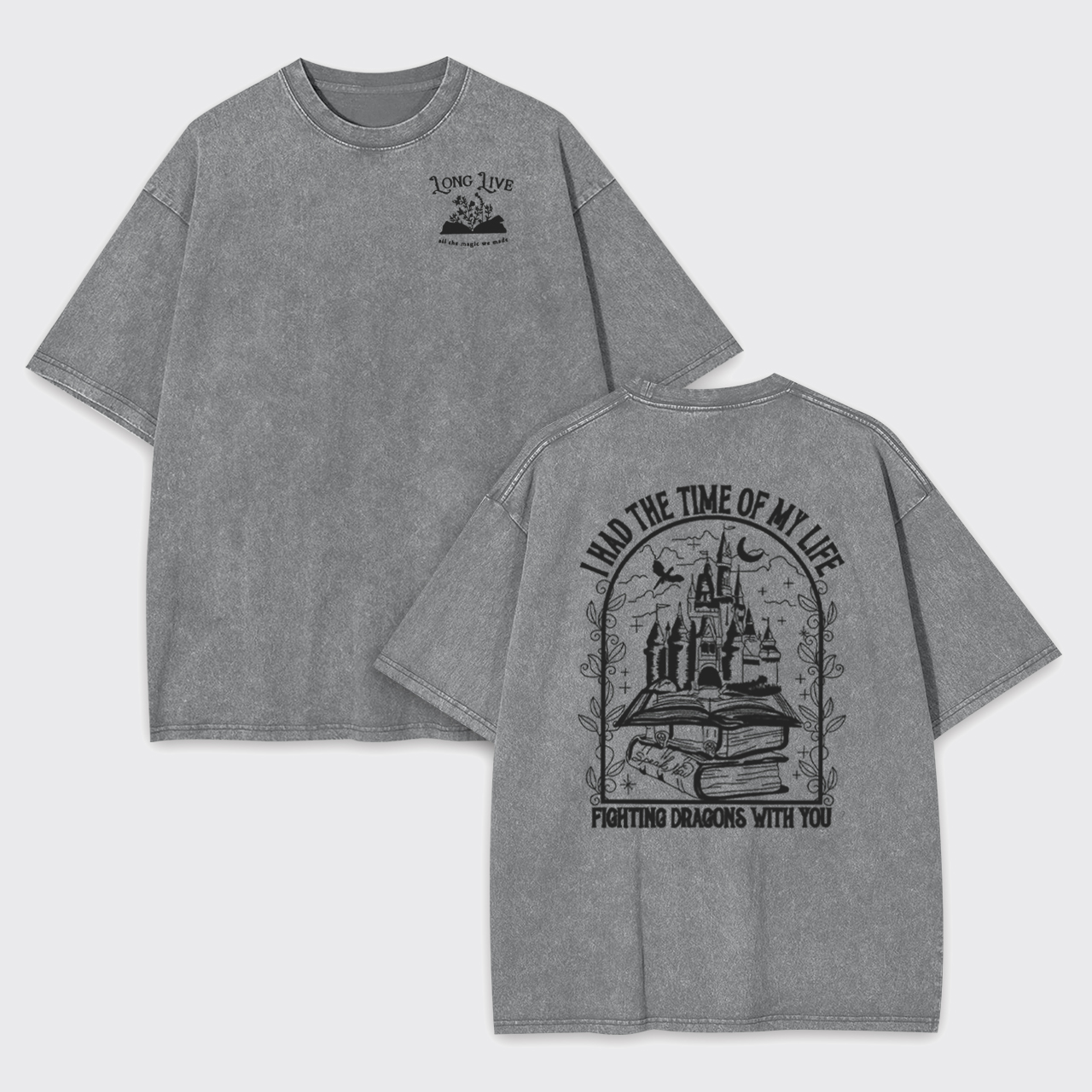 Long Live With You Garment-dye Tees