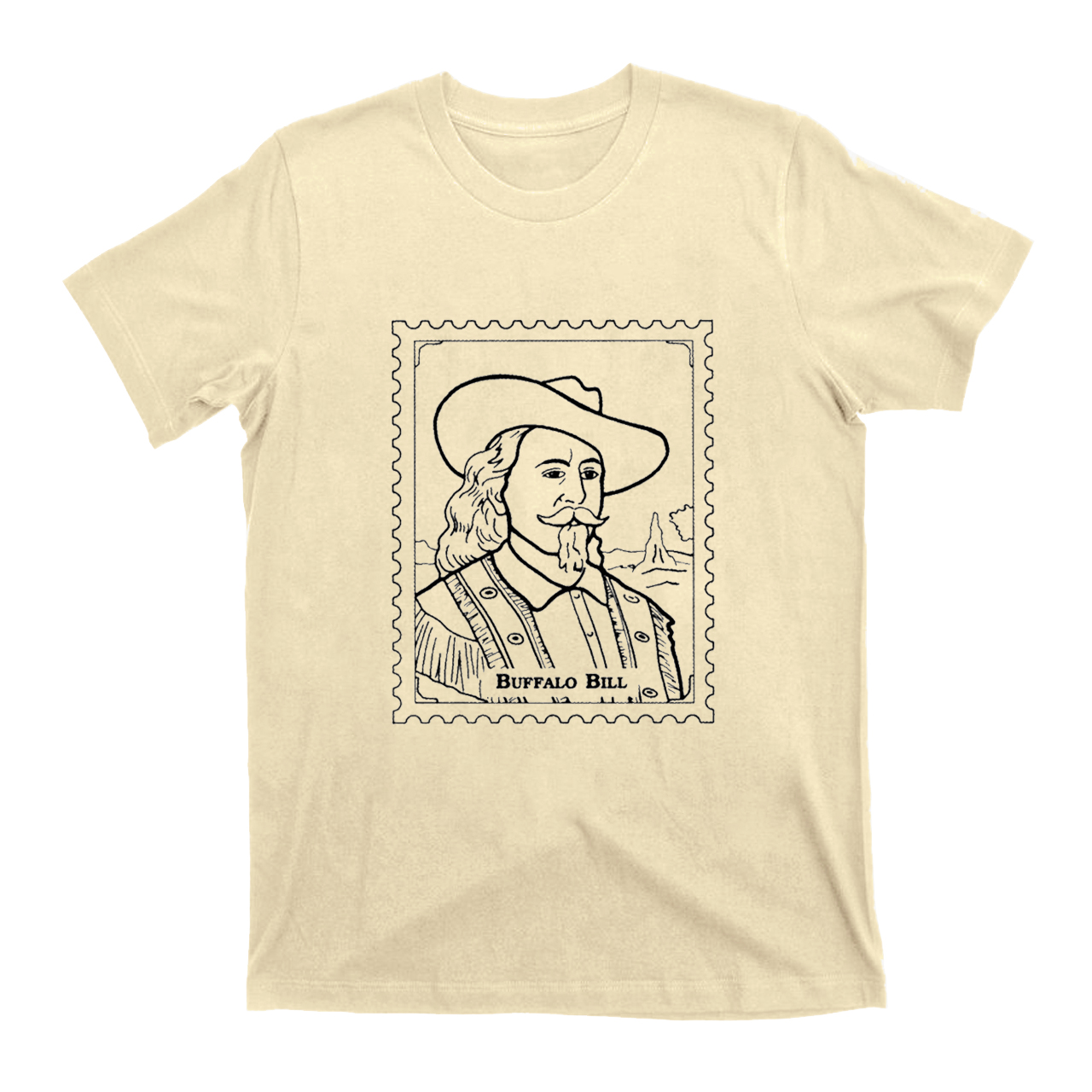 Buffalo Bill Stamp T-Shirts