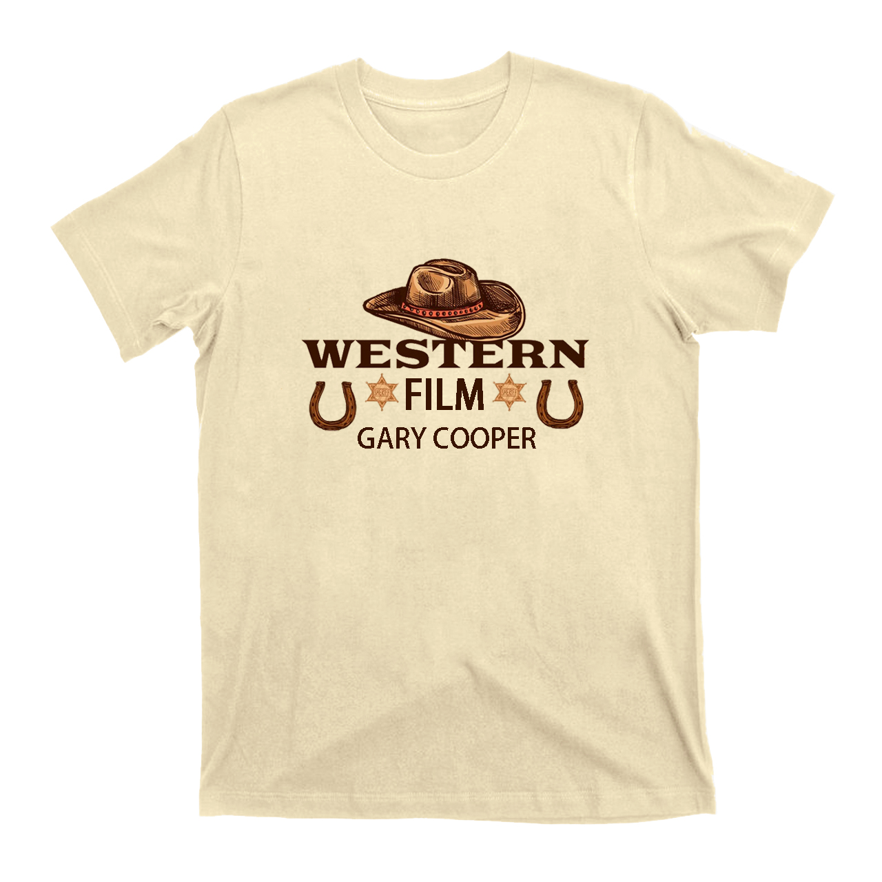 Western Film Star Gary Cooper T-Shirts