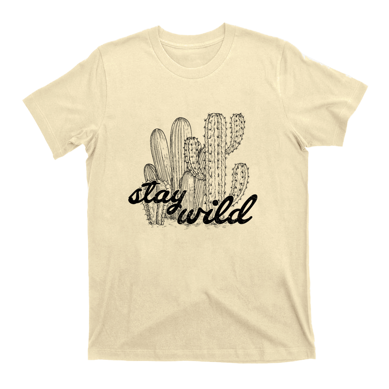 Western Stay Wild Cactus T-Shirts