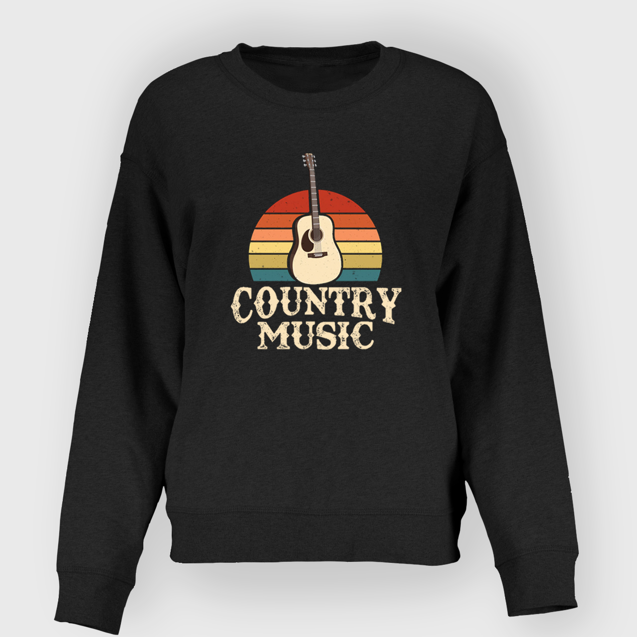 Desert Sunset Country Music Sweatshirt