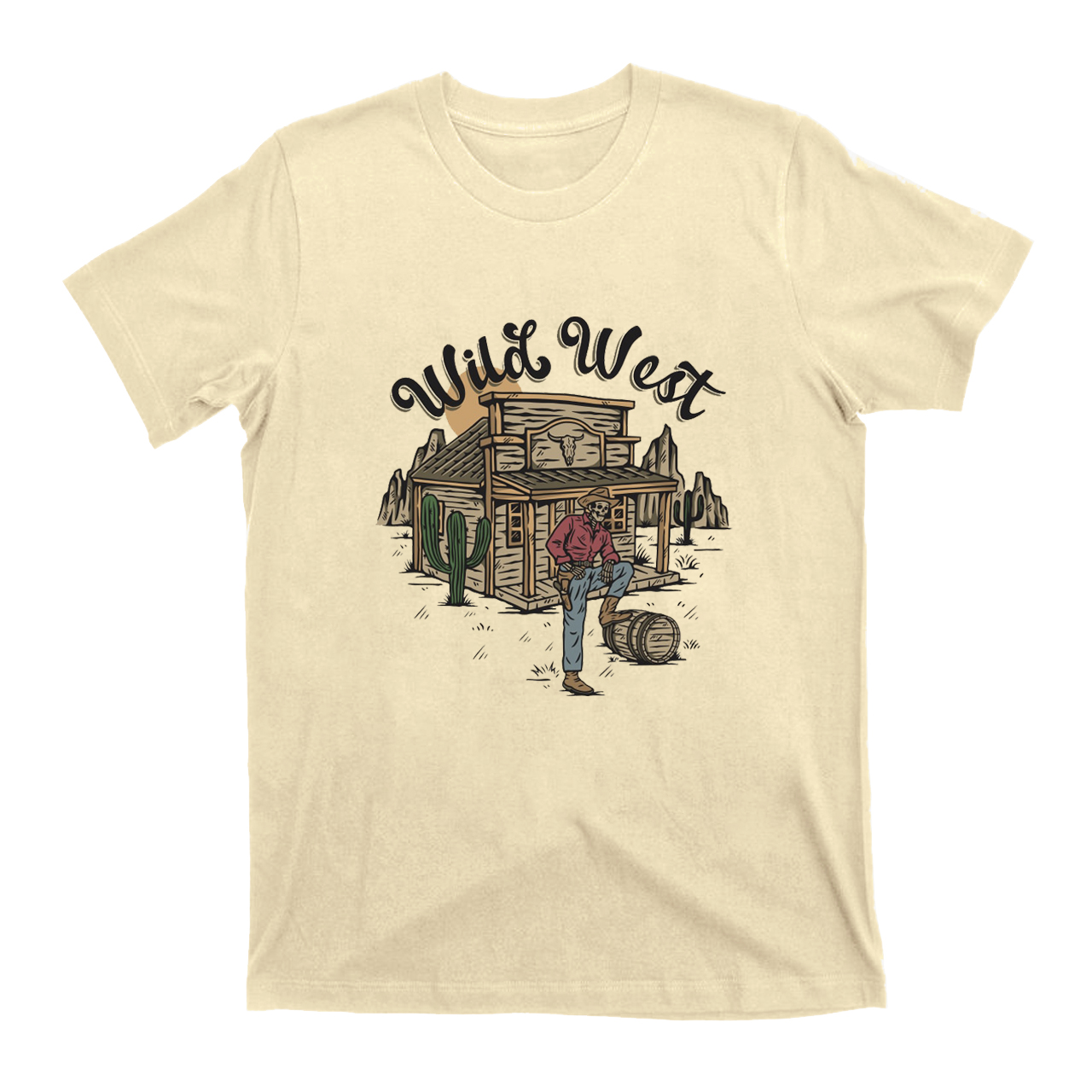 Vintage Wild West Cowboy T-Shirts