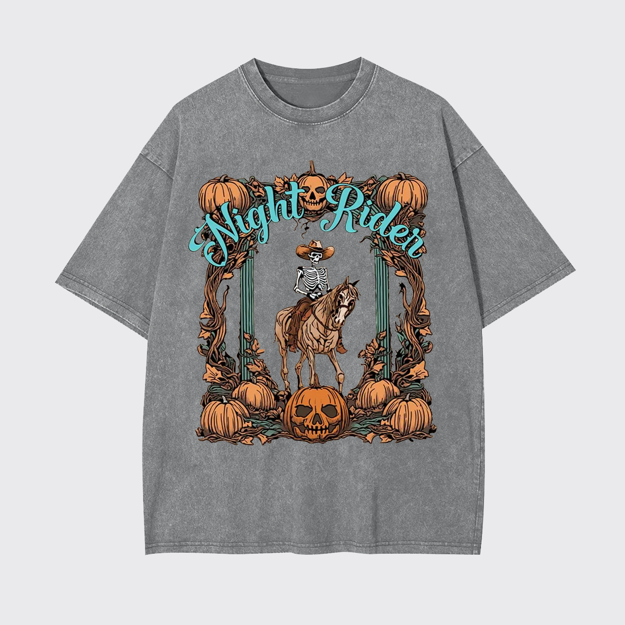 Halloween Night Rider Garment-dye Tees