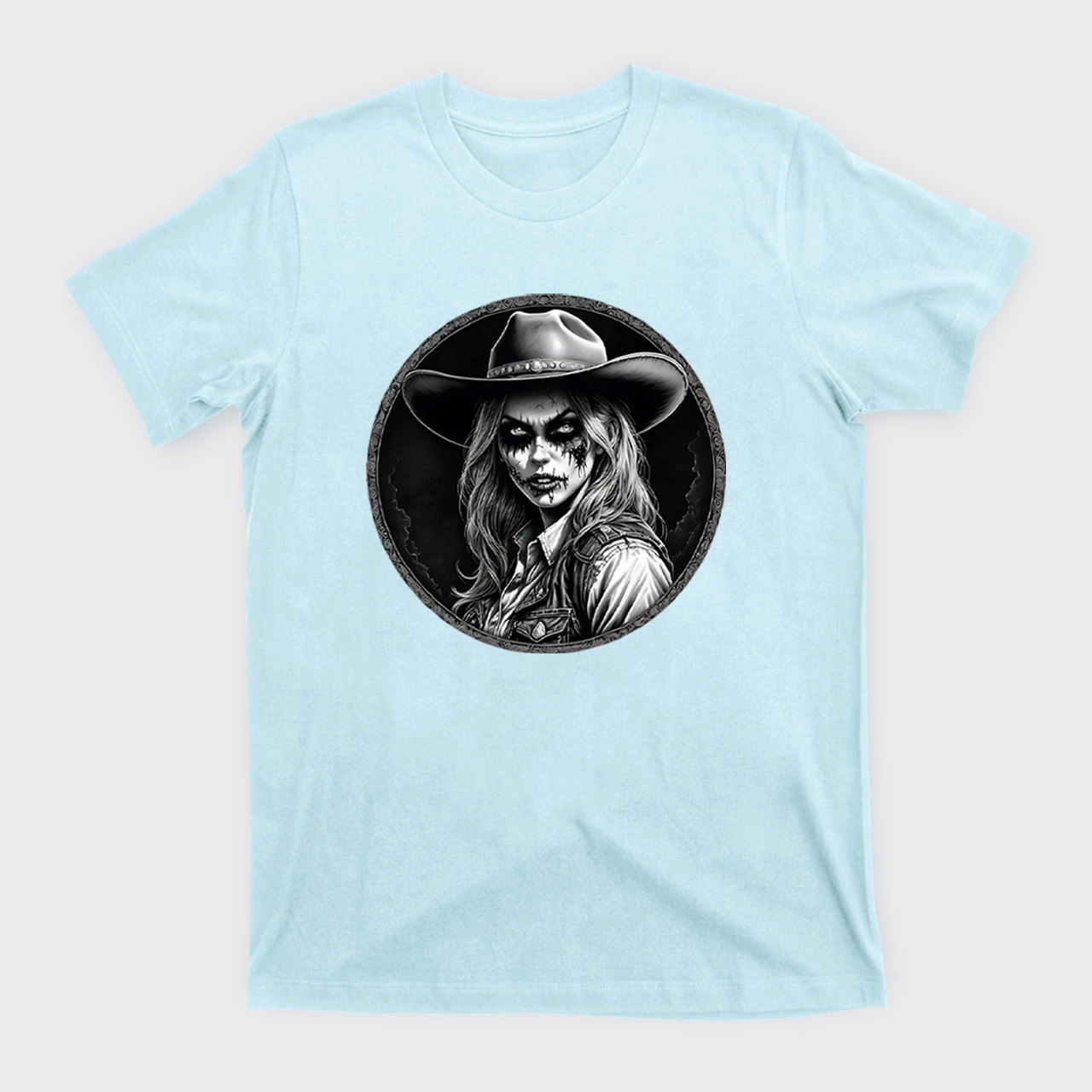 Halloween Undead Cowgirl T-Shirts