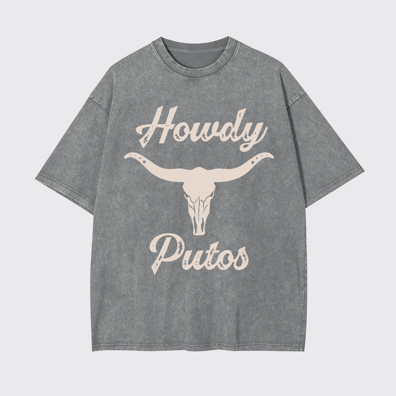 Country Vintage Howdy Garment-dye Tees