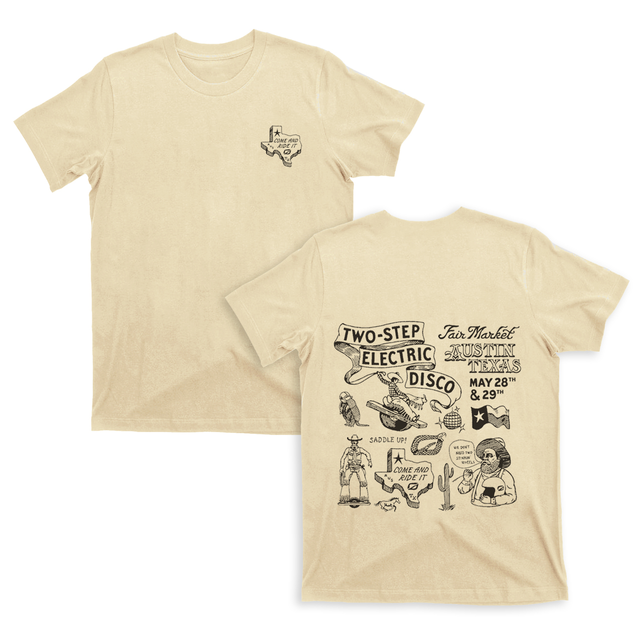 Electric Disco Austin Texas T-Shirts