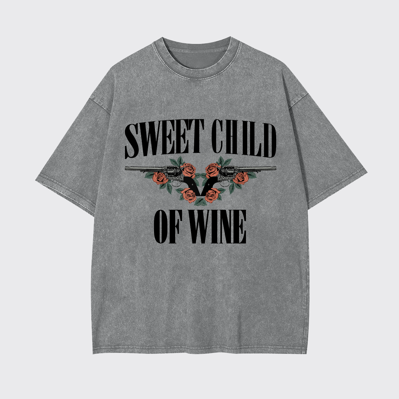Sweet Child Of Wine Garment-dye Tees