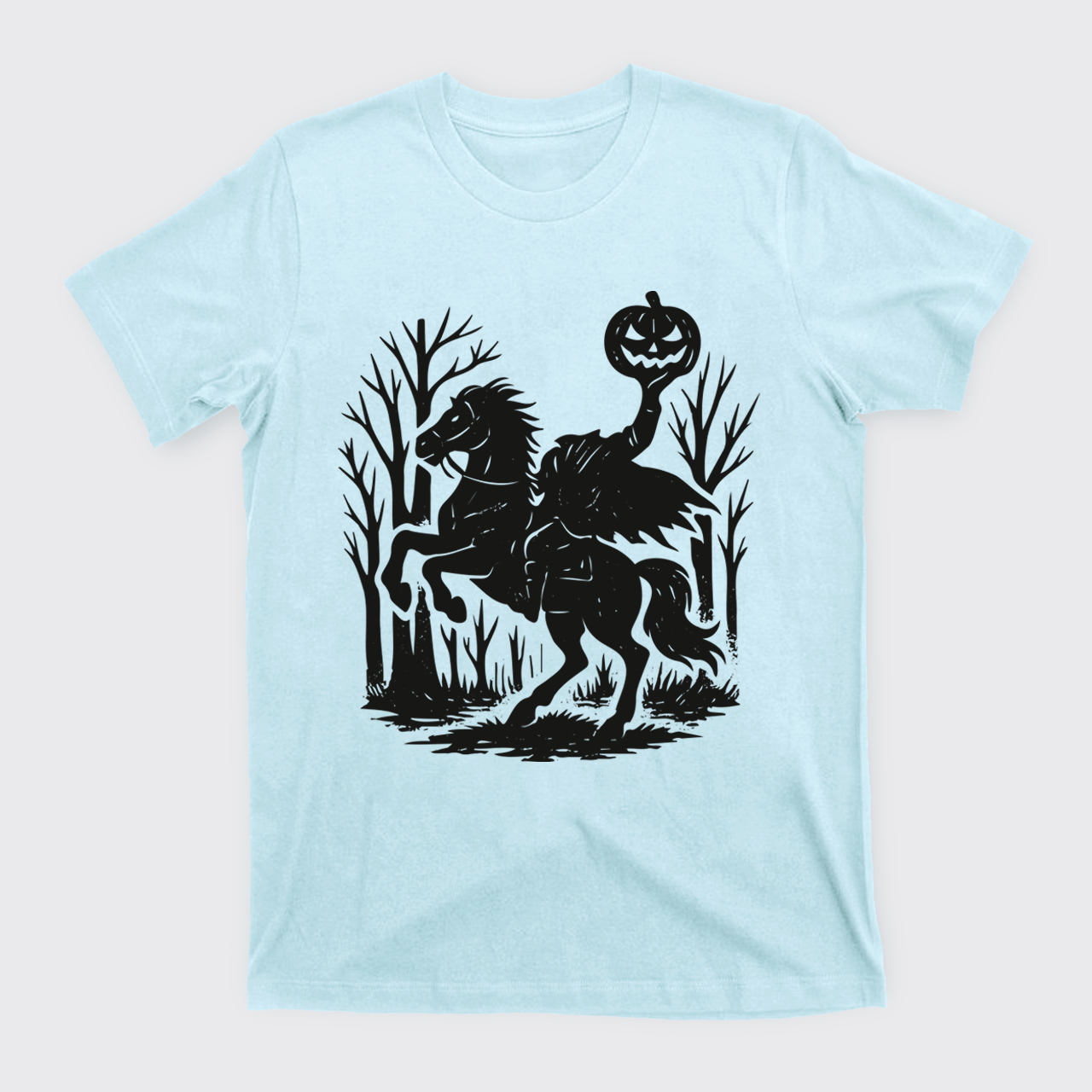 Halloween Scary Headless Horseman T-Shirts