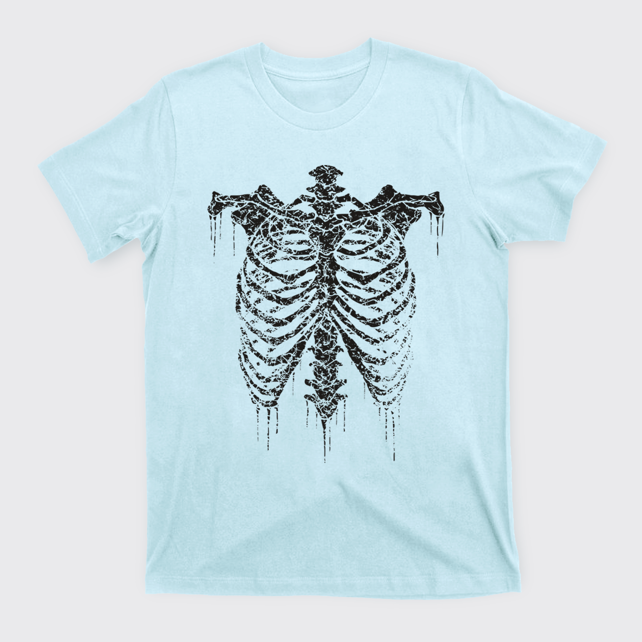Halloween Retro Horror Skeleton T-Shirts