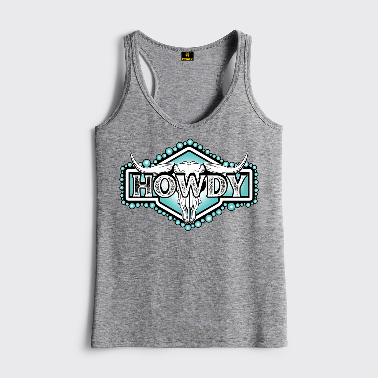 Howdy Western Skull Classic Tanks