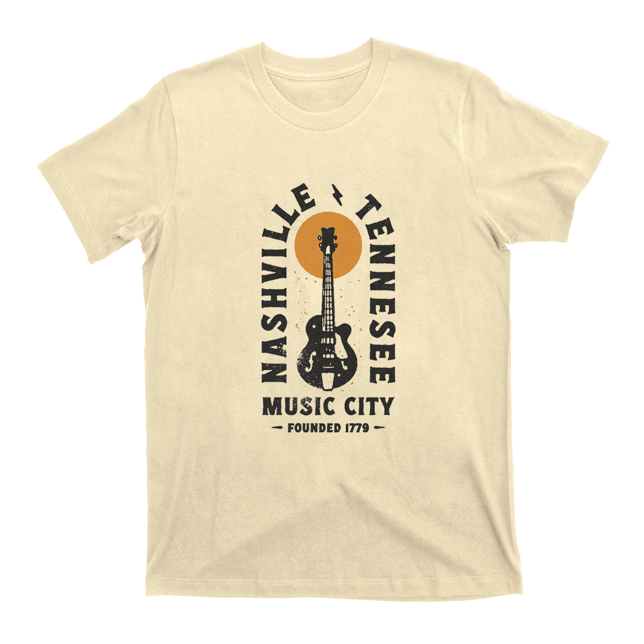 Nashville Tennessee Music City Guitar T-Shirts