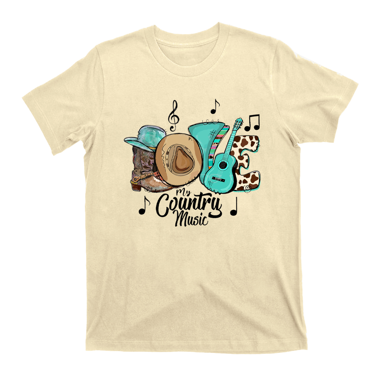 Love My Country Music T-Shirts