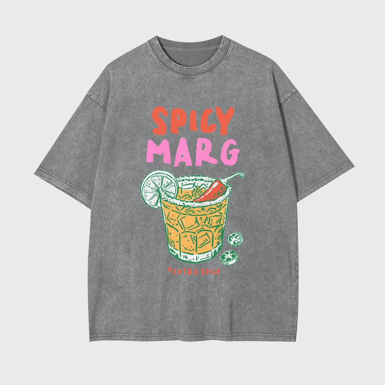 Spicy Cocktail Garment-dye Tees