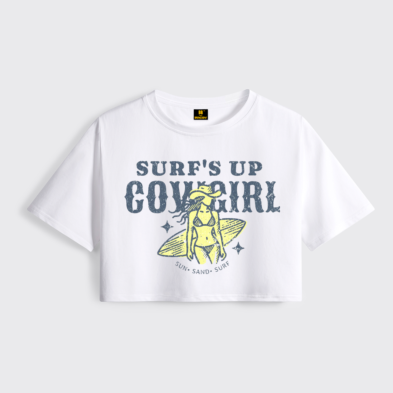 Coastal Cowgirl Cropped Boxy Tee