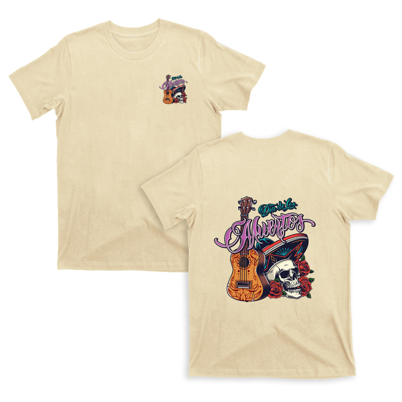Dia De Los Muertos Vintage T-Shirts
